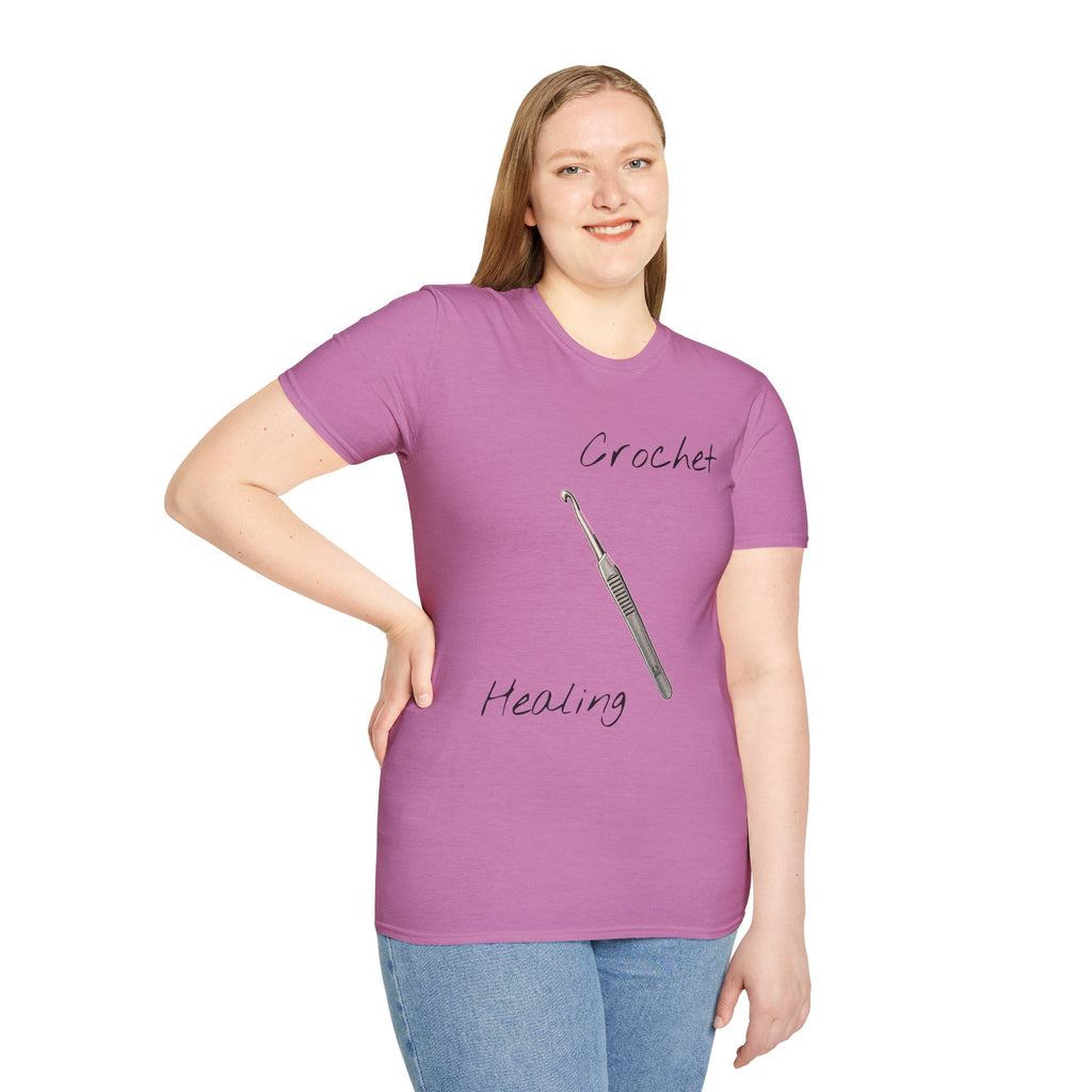 Crochet healing T-Shirt