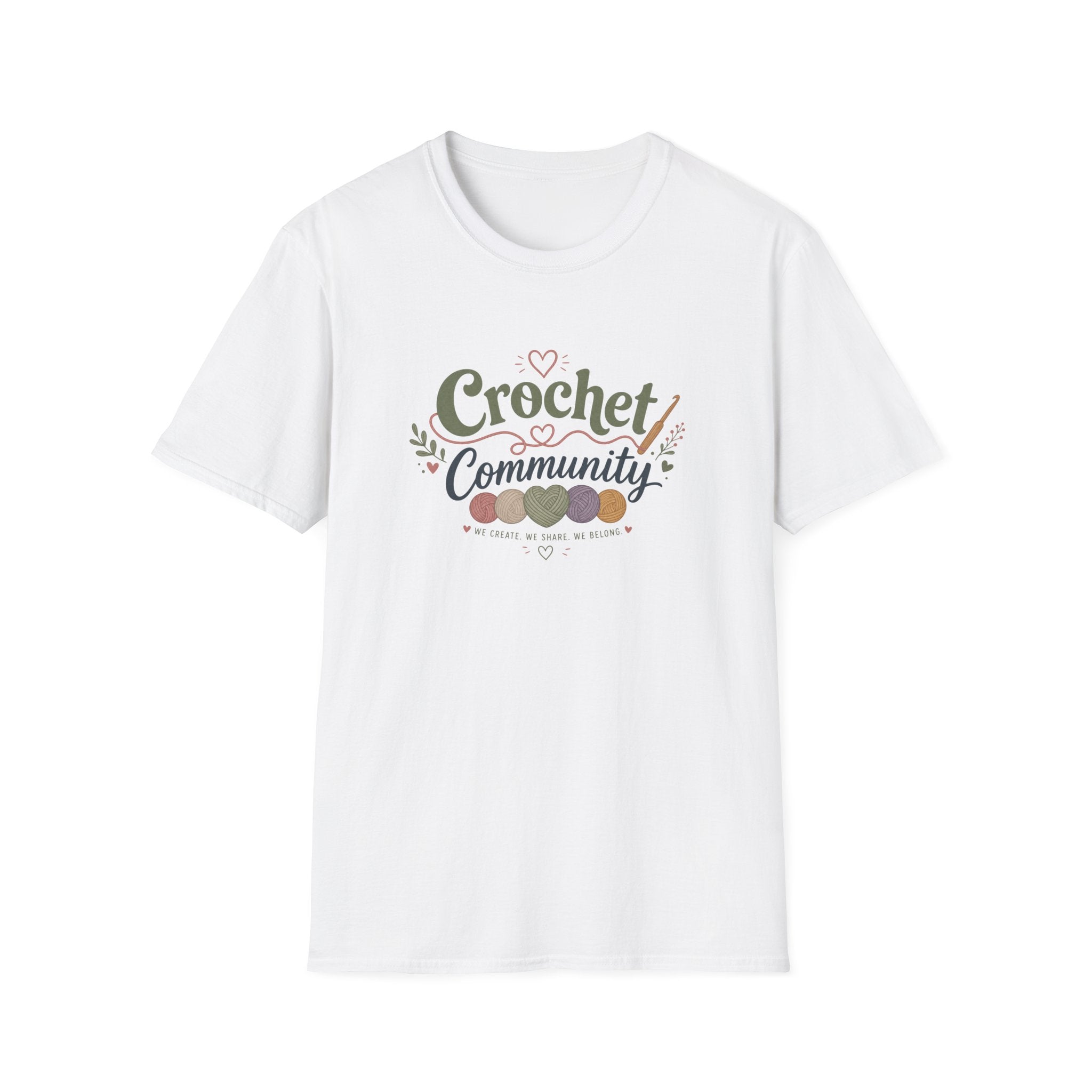 We create, we share, we belong T-Shirt