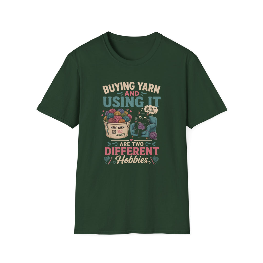 buying yarn and using it T-Shirt