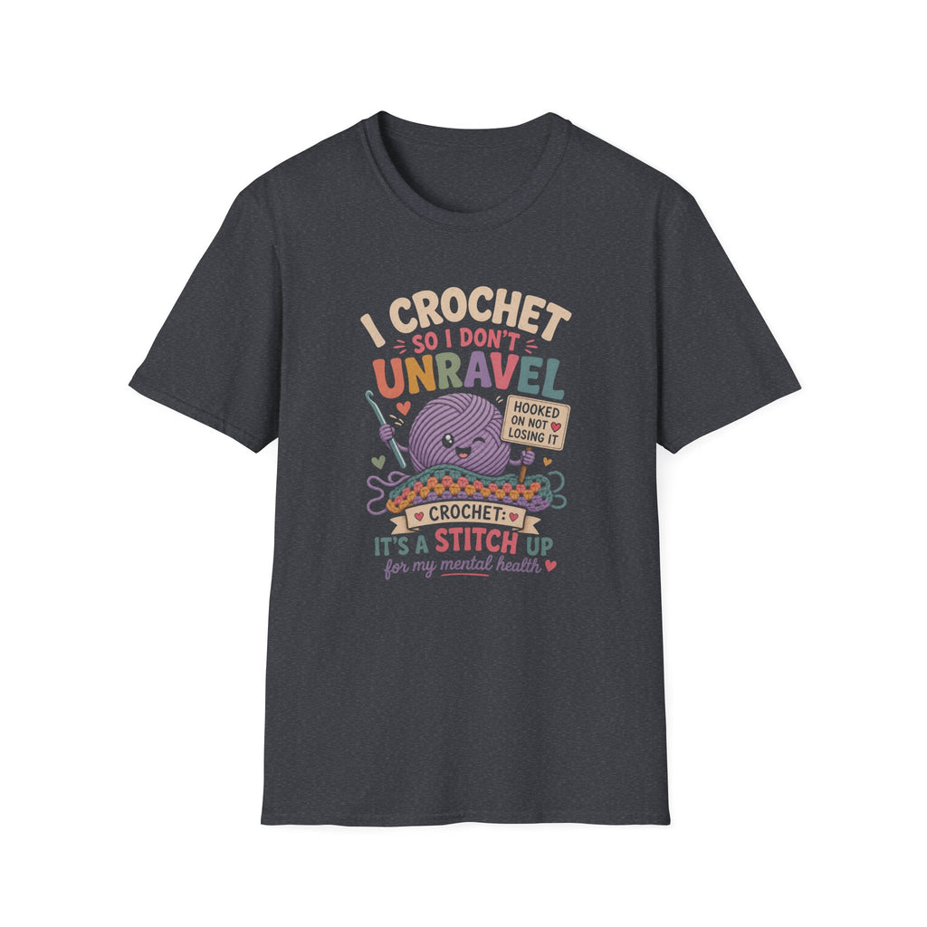 Crochet unravels T-Shirt