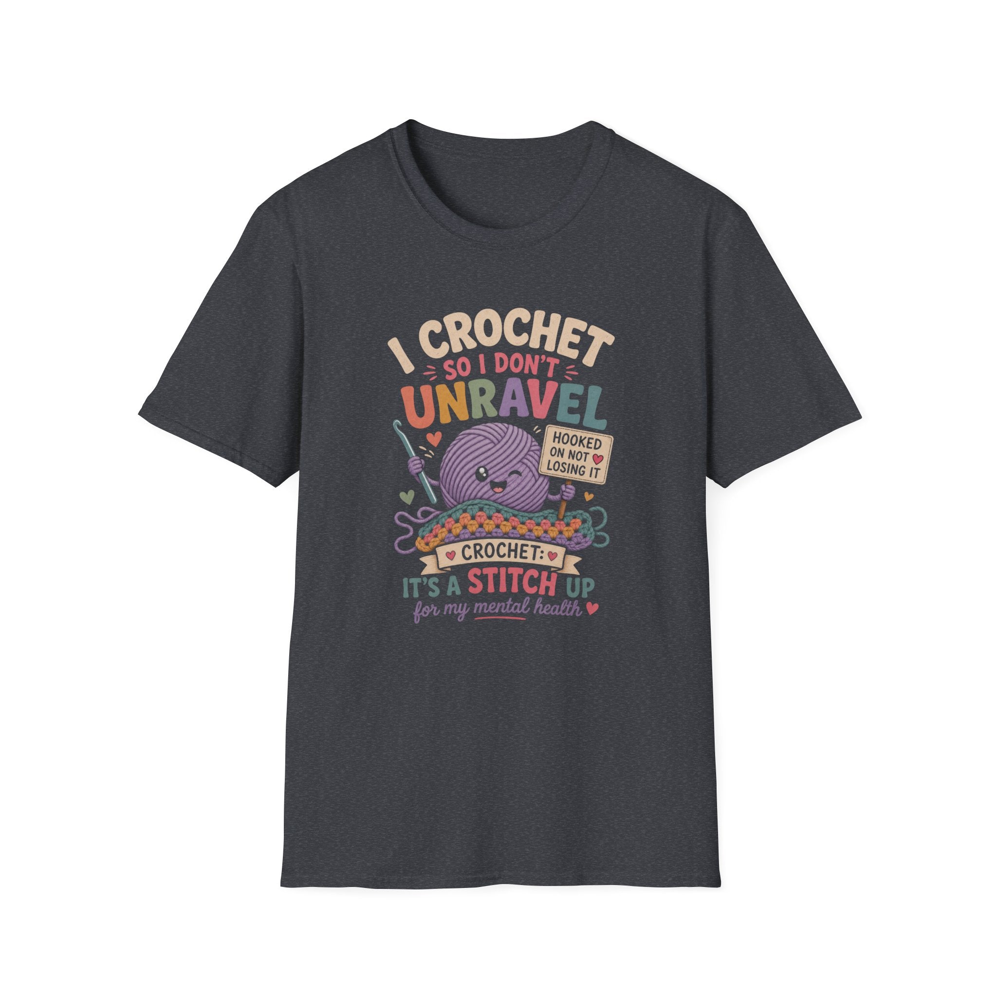 Crochet unravels T-Shirt