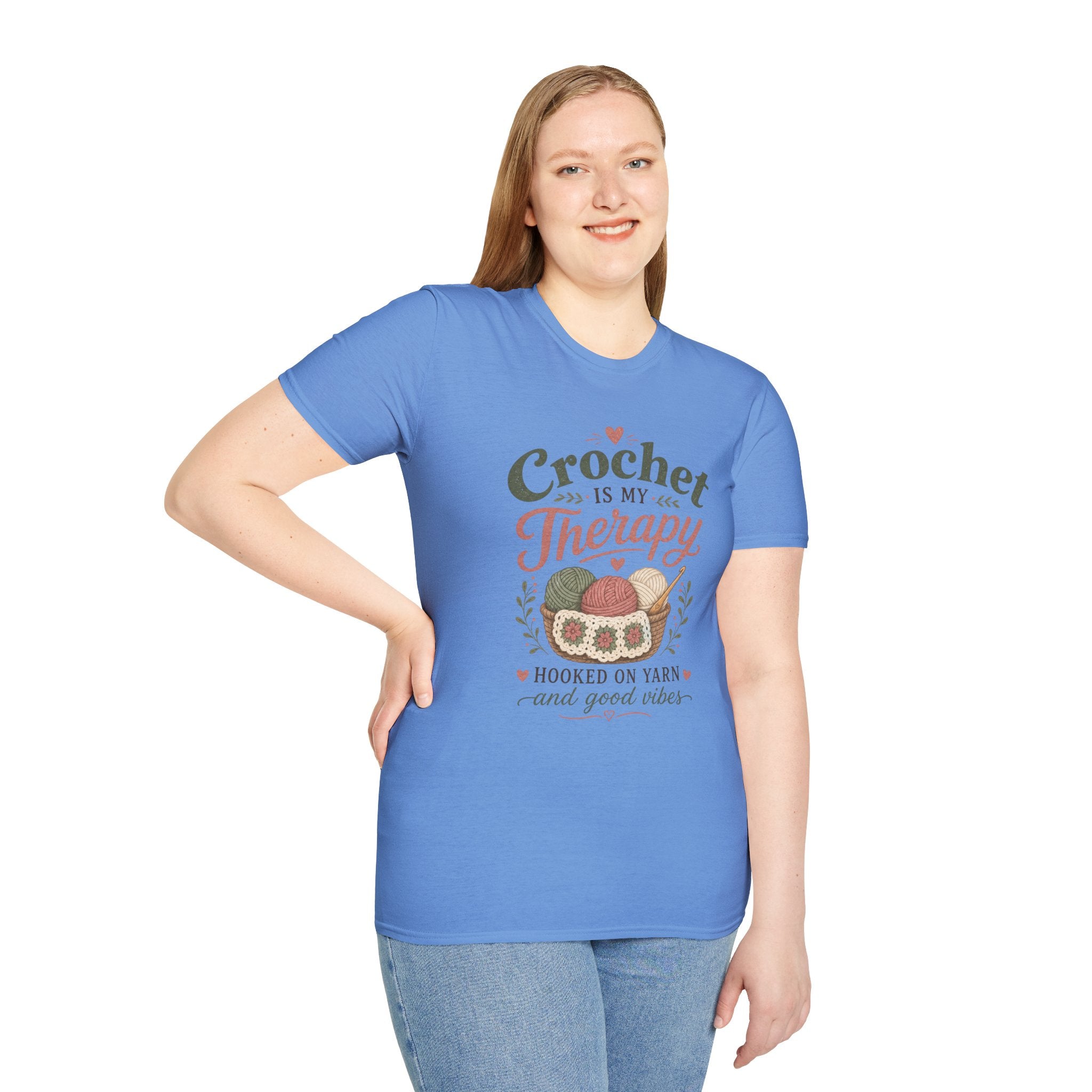 Hooked on yarn and crochet T-Shirt