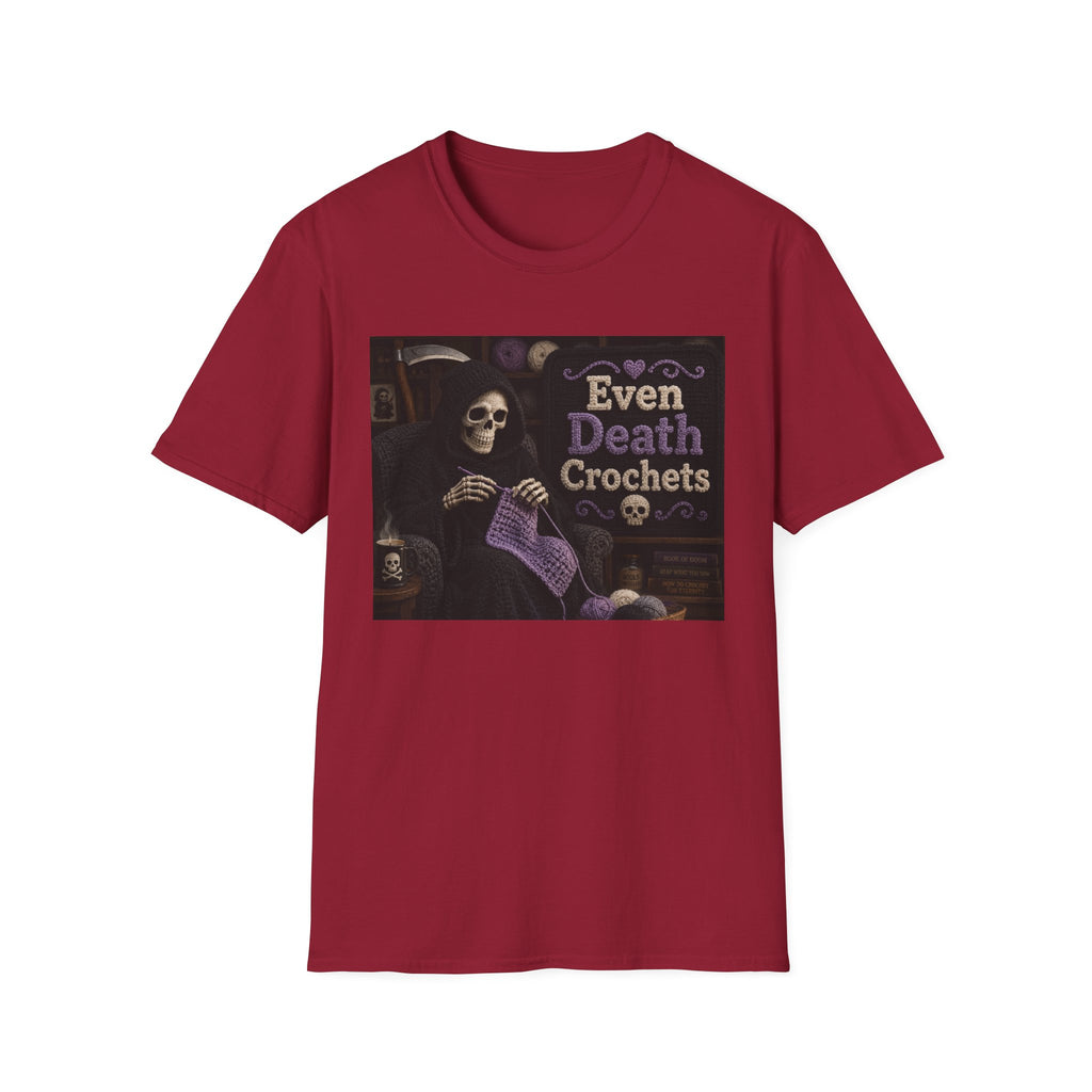 Even Death Crochets T-Shirt