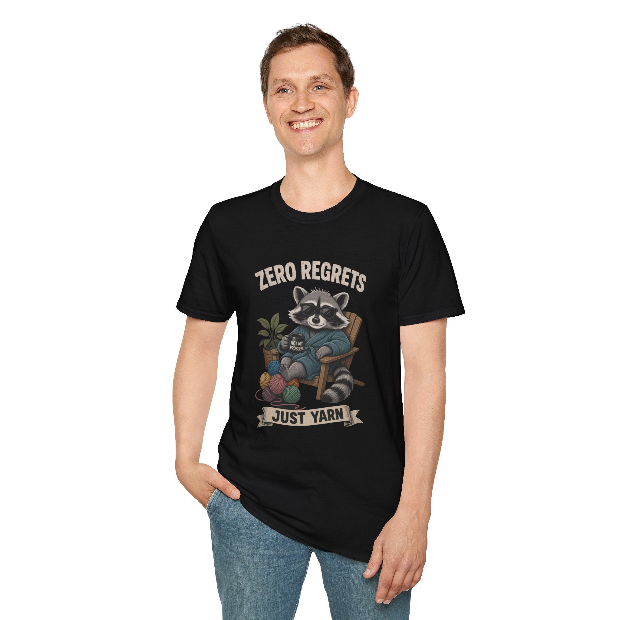Racoon no regrets T-Shirt