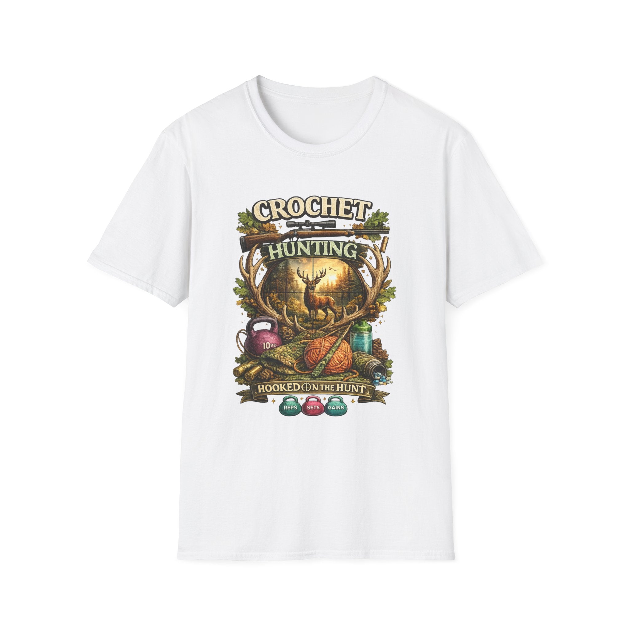 Hunting and crochet T-Shirt