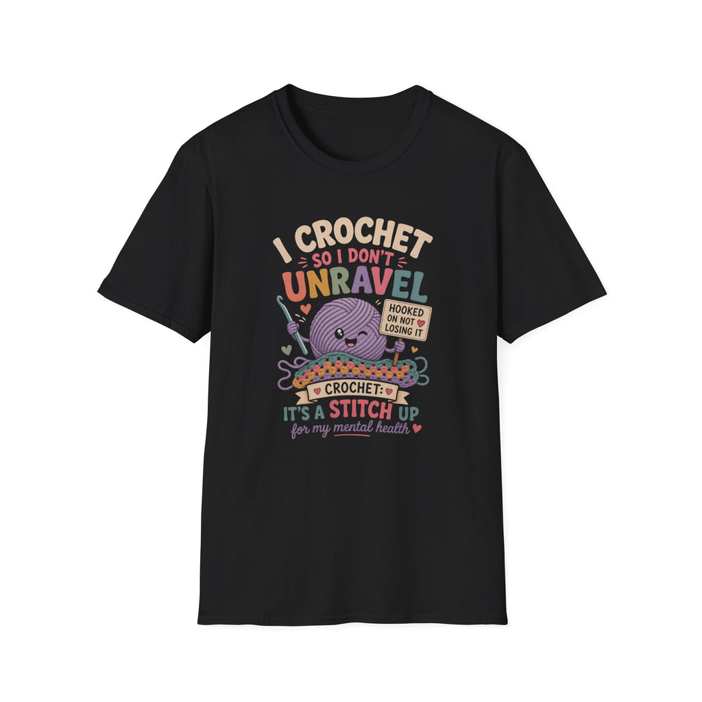 Crochet unravels T-Shirt