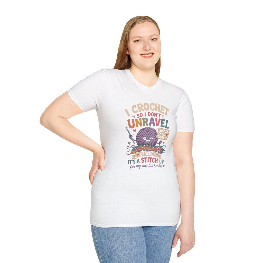 Crochet unravels T-Shirt