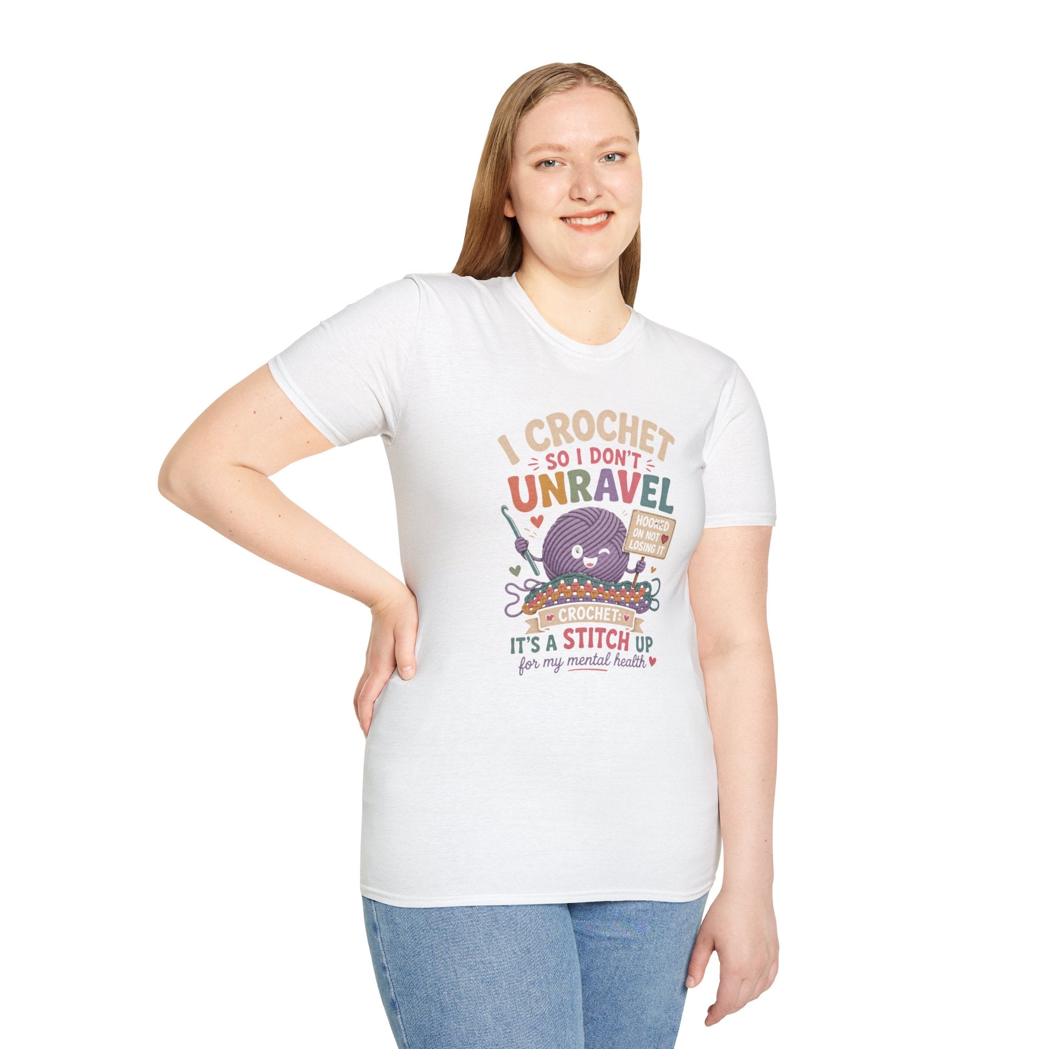 Crochet unravels T-Shirt