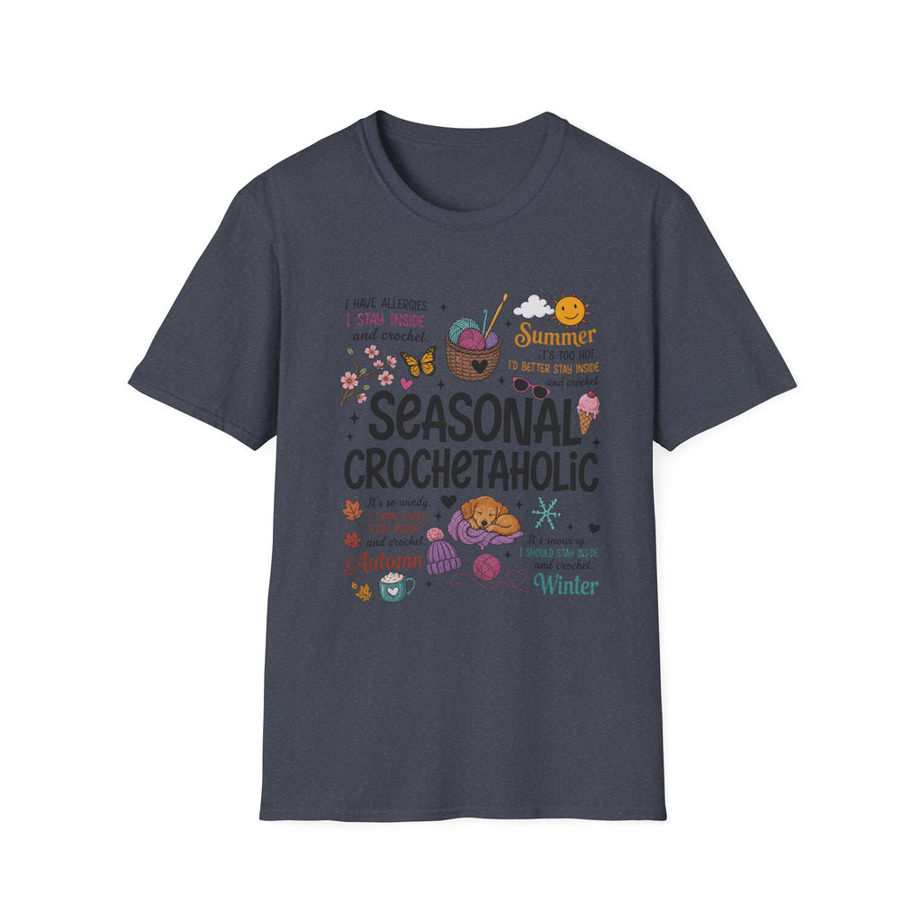 Seasonal Crochet acholic T-Shirt
