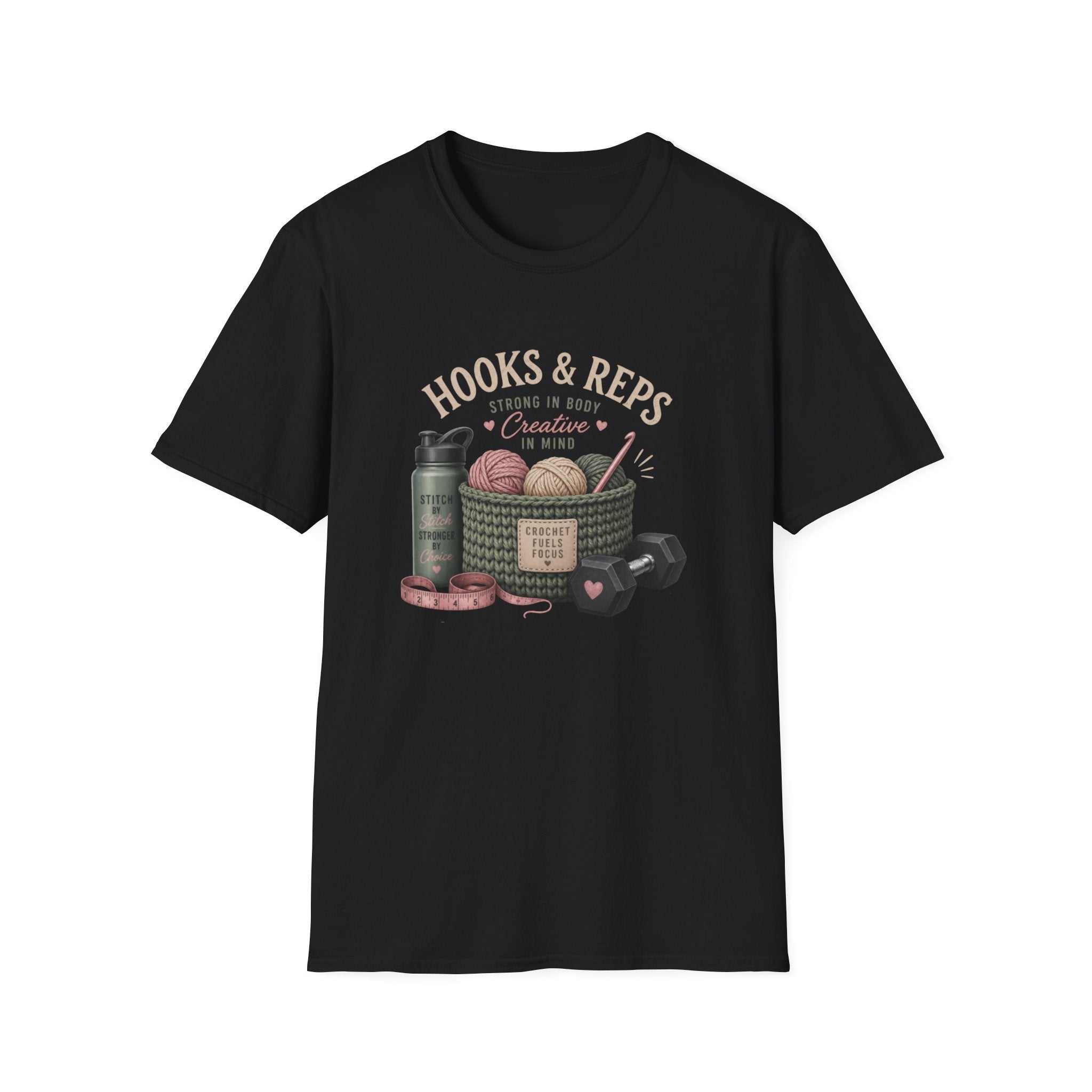 Crochet and Fitness T-Shirt
