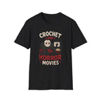crochet heart horror movies T-Shirt