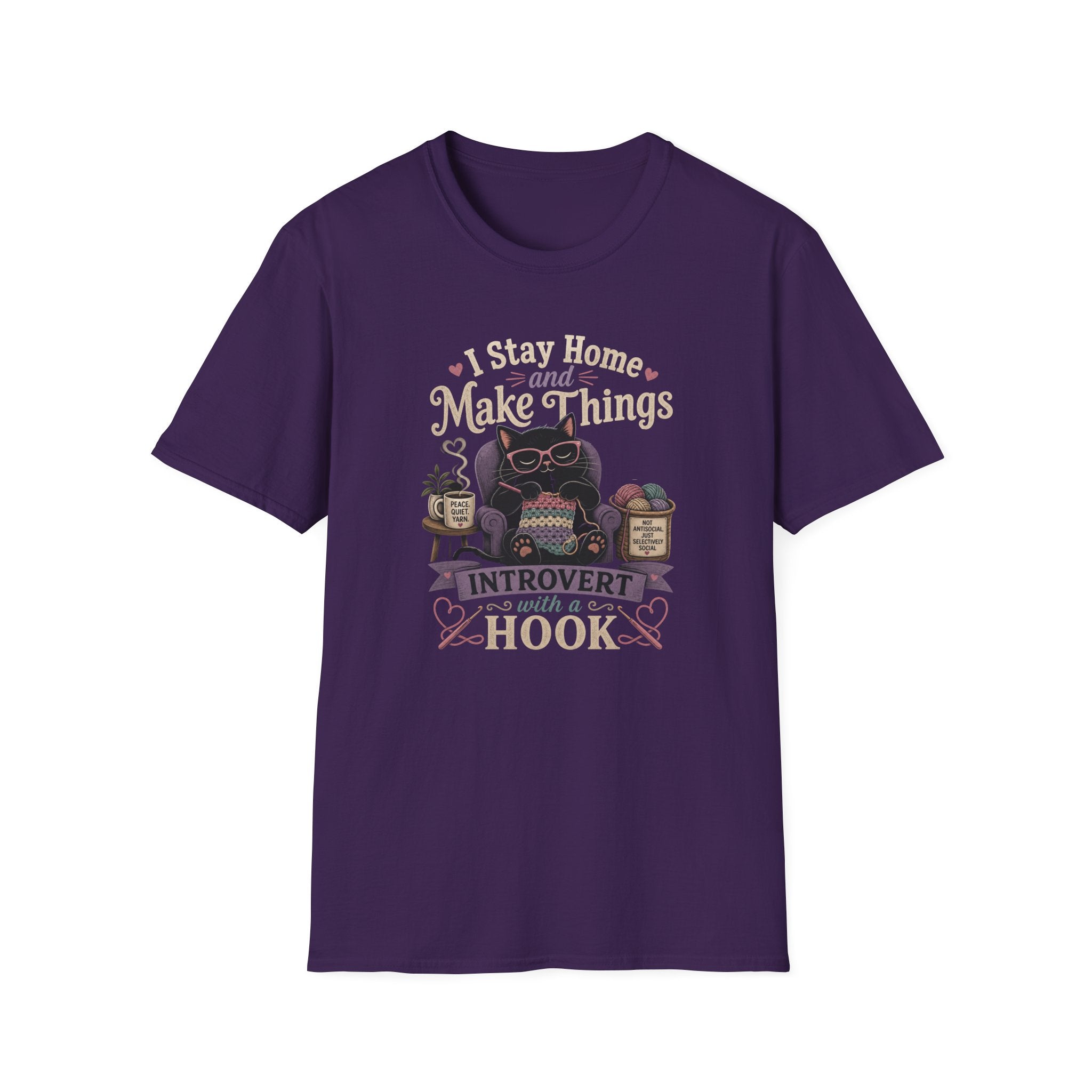 Introvert crochet T-Shirt