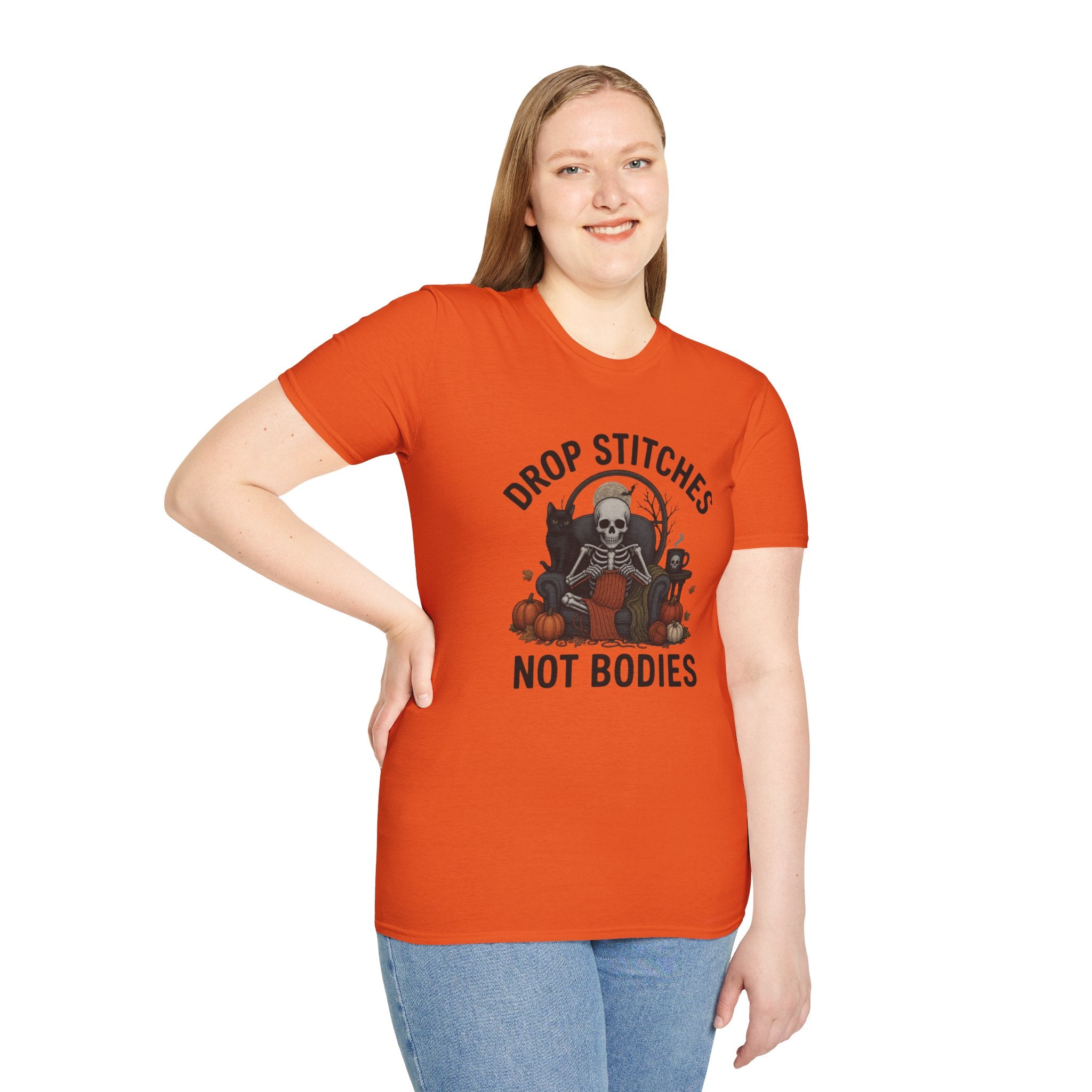 Drop Stitches, Not Bodies T-Shirt