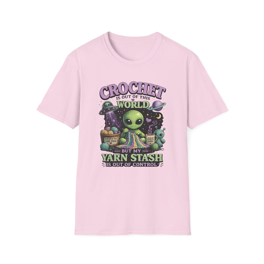 Alien and Crochet T-Shirt