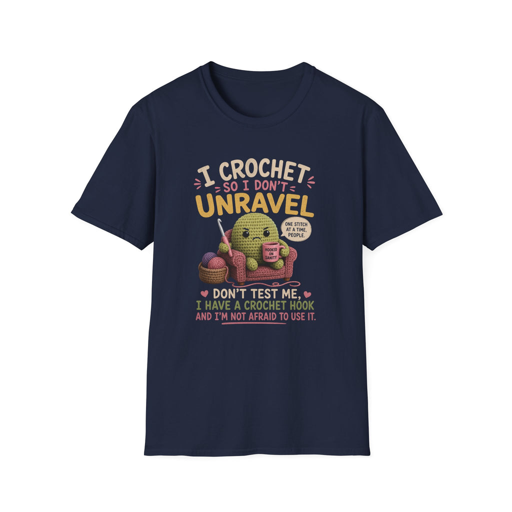 I have a crochet hook T-Shirt