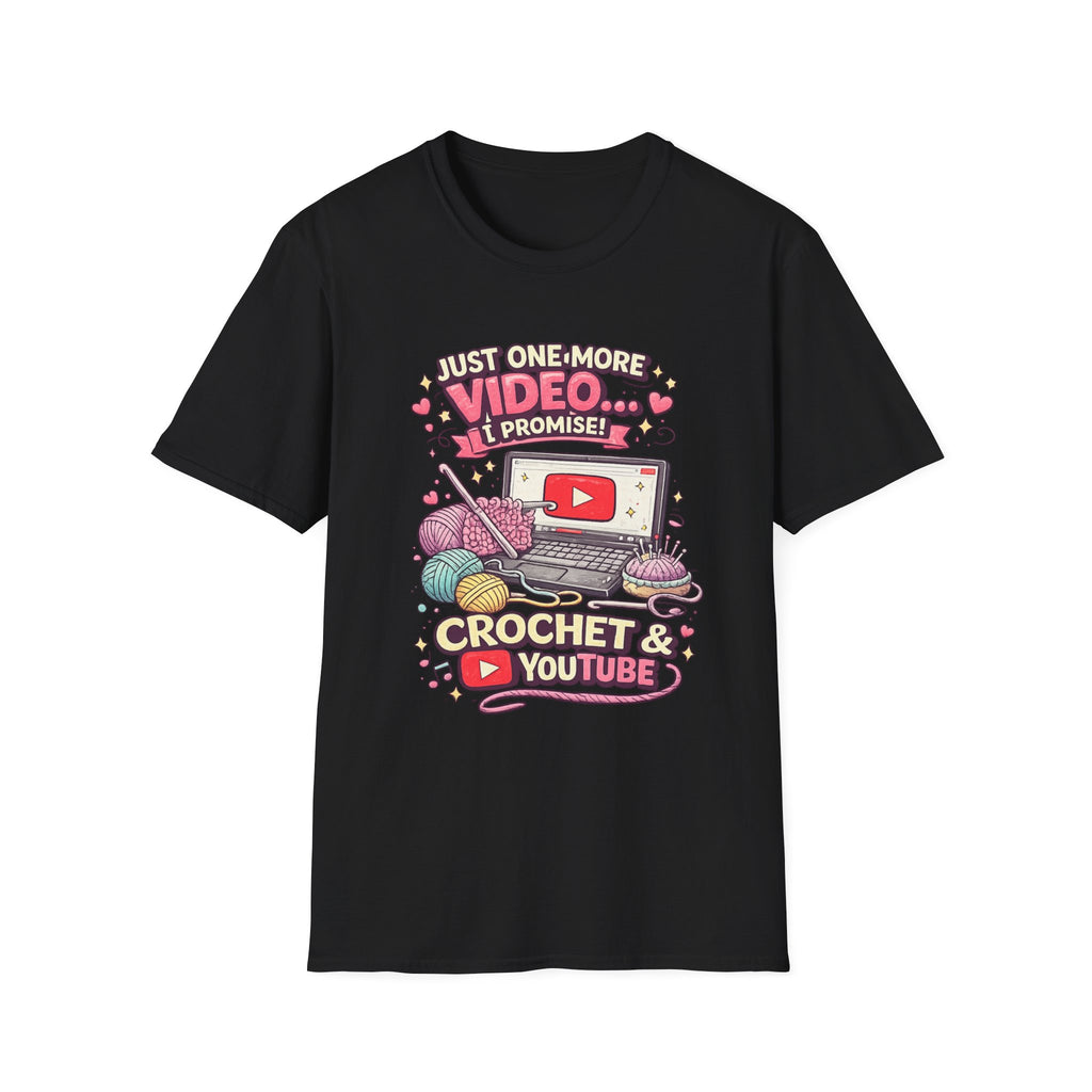 Crochet and YouTube T-Shirt