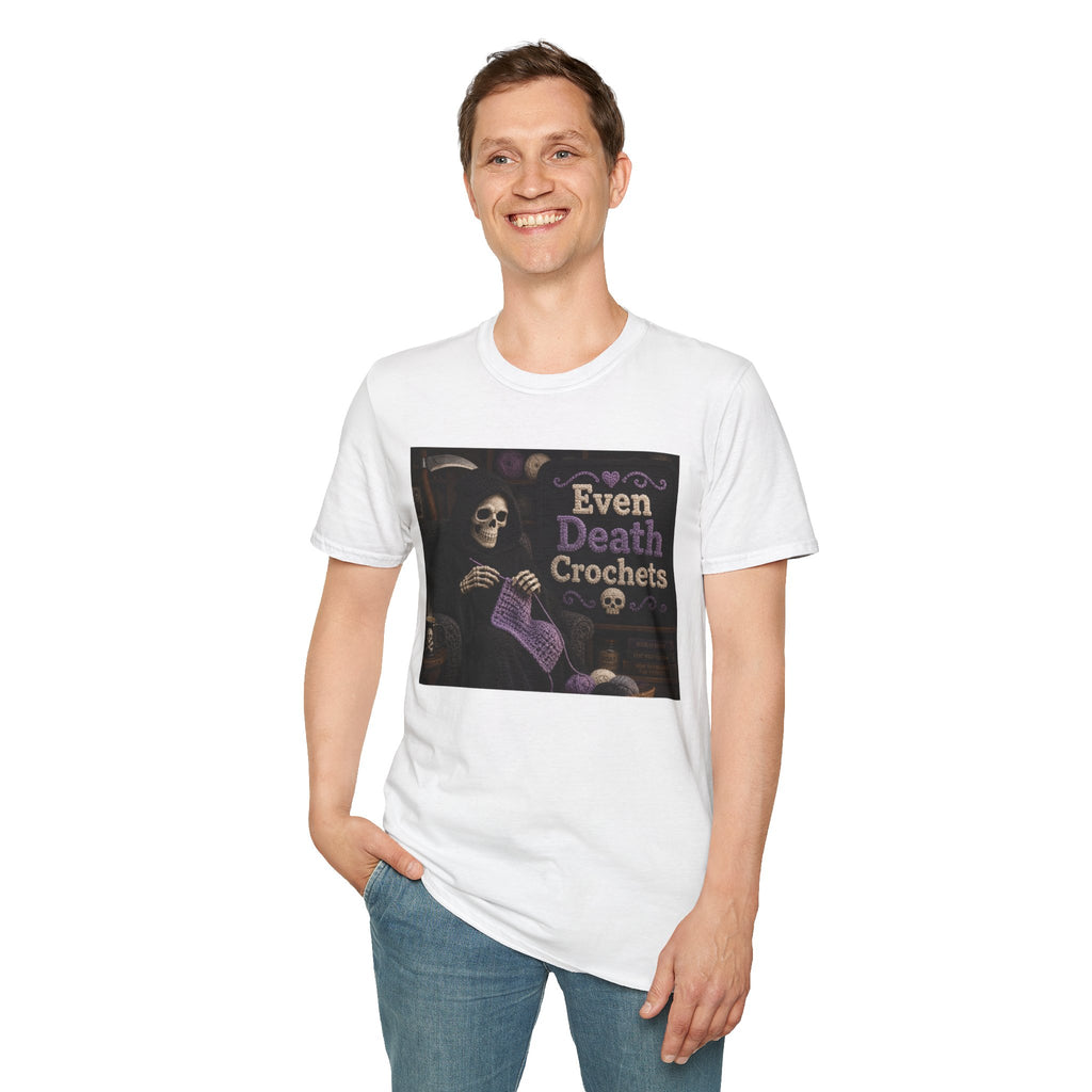 Even Death Crochets T-Shirt