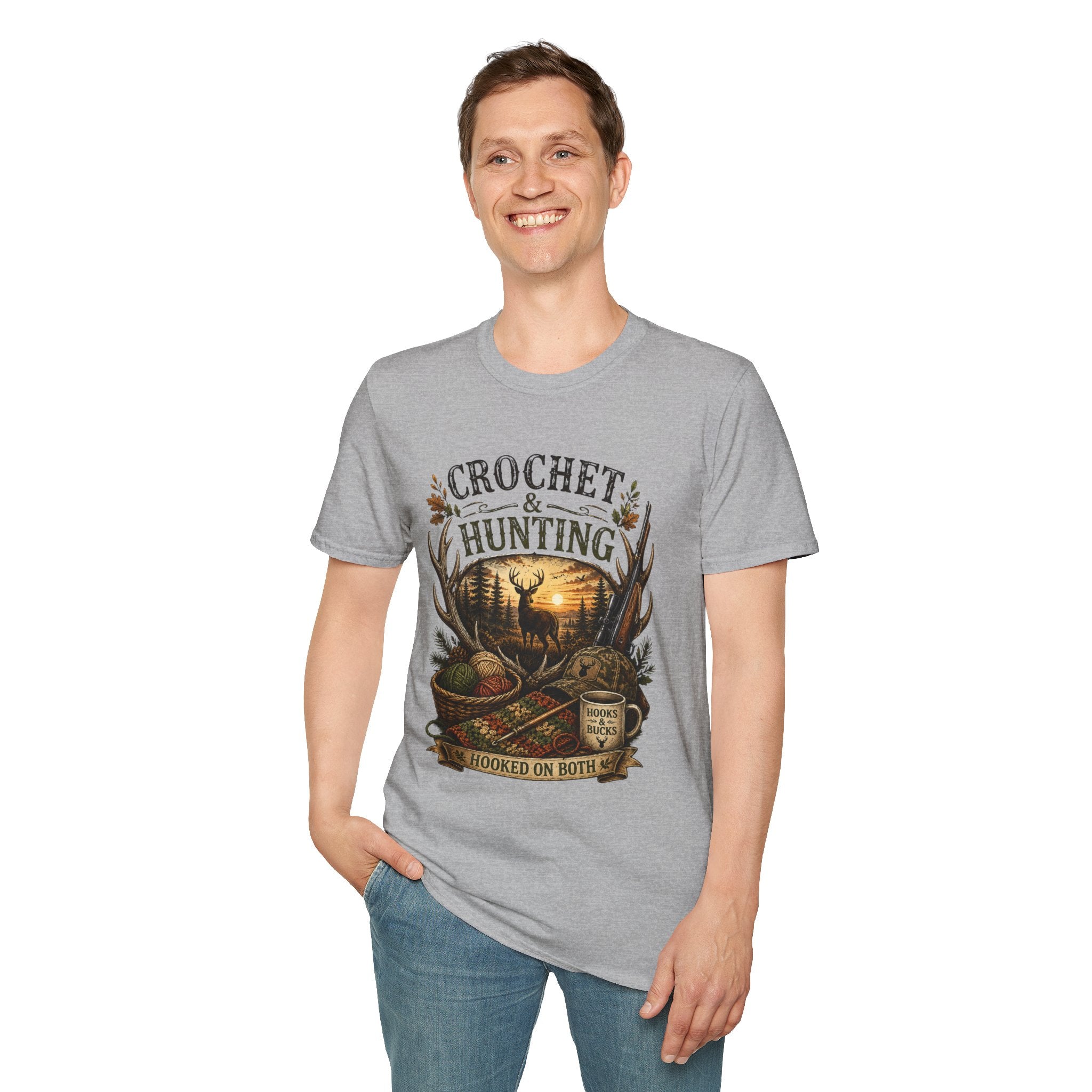 Hunting and Crochet T-Shirt