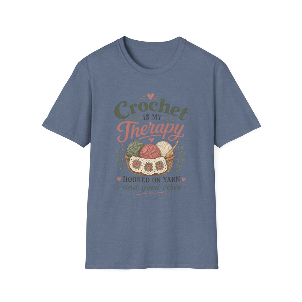 Hooked on yarn and crochet T-Shirt