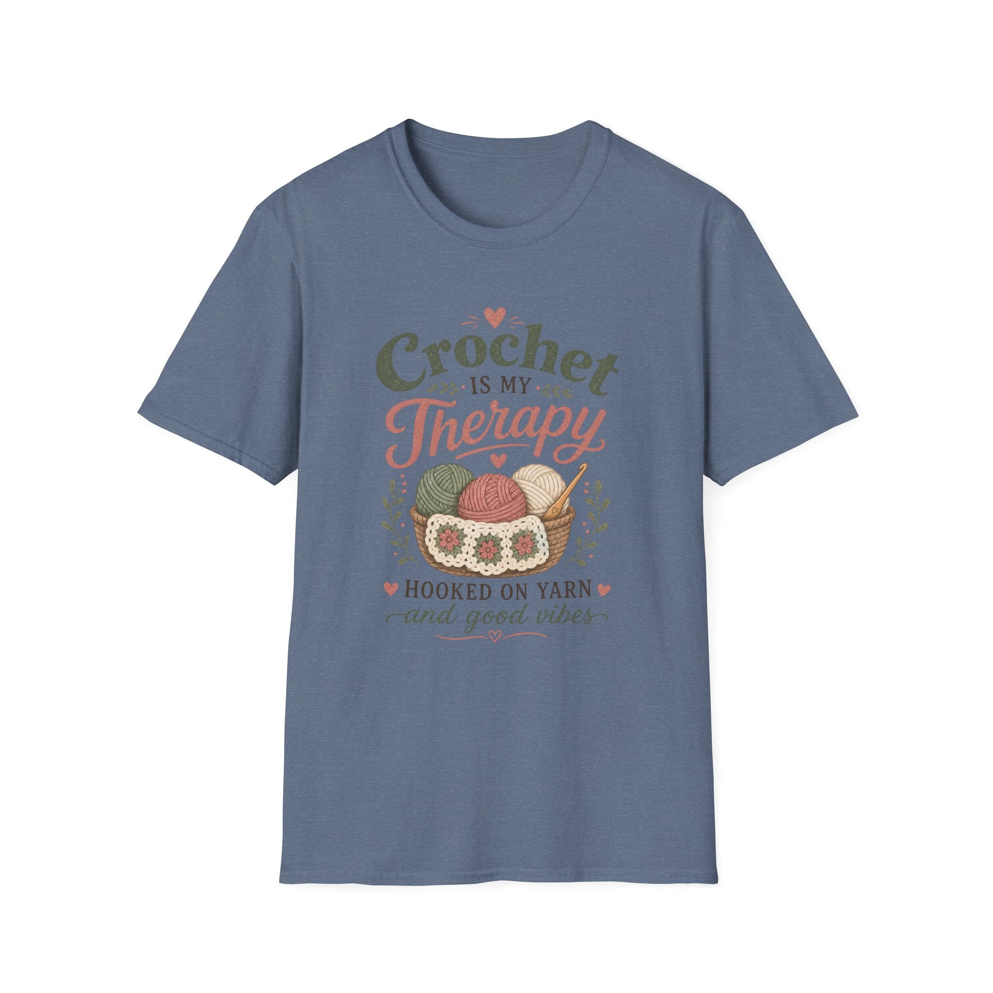 Hooked on yarn and crochet T-Shirt