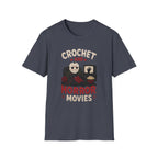 crochet heart horror movies T-Shirt