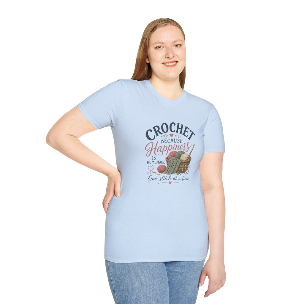 Crochet Happiness  T-Shirt