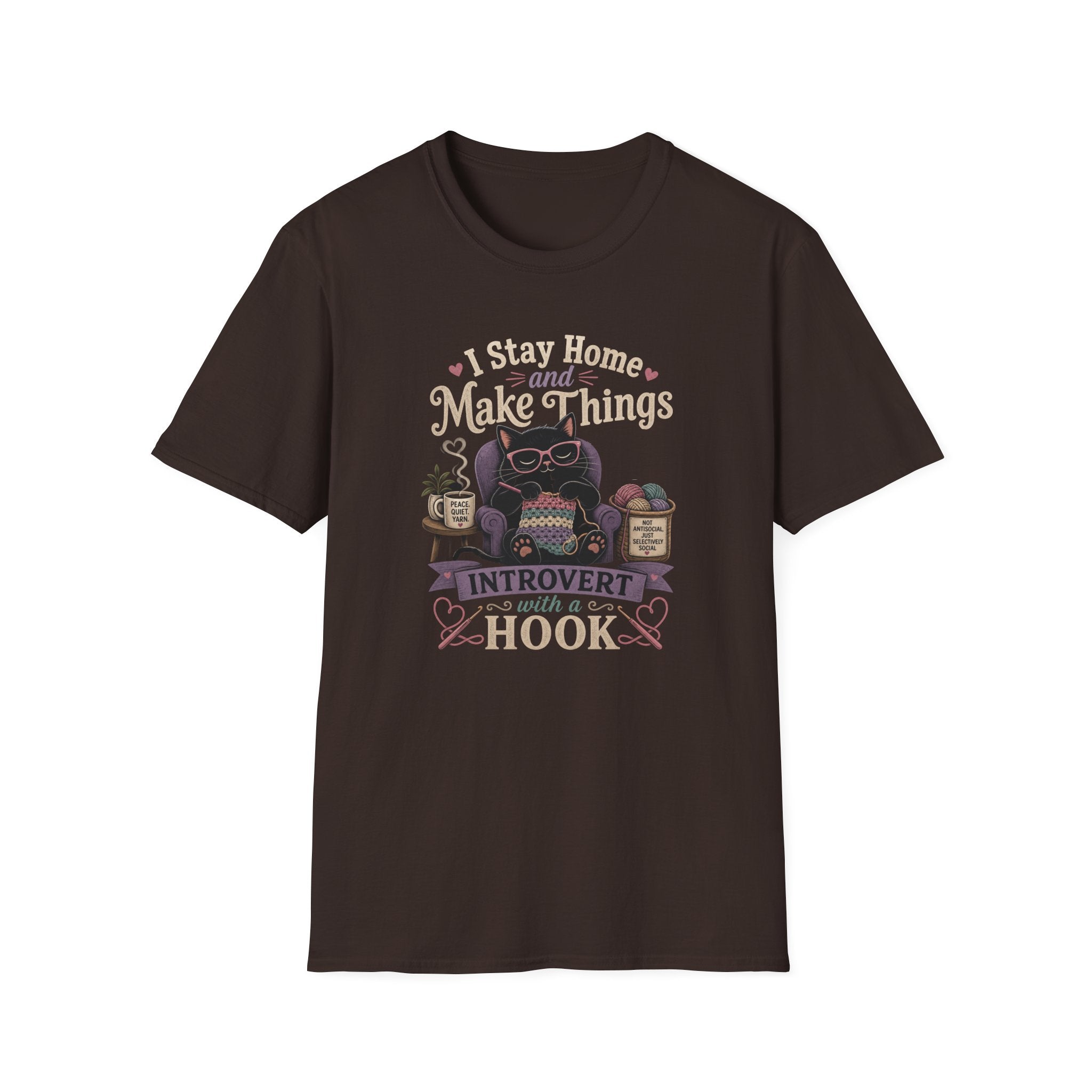 Introvert crochet T-Shirt