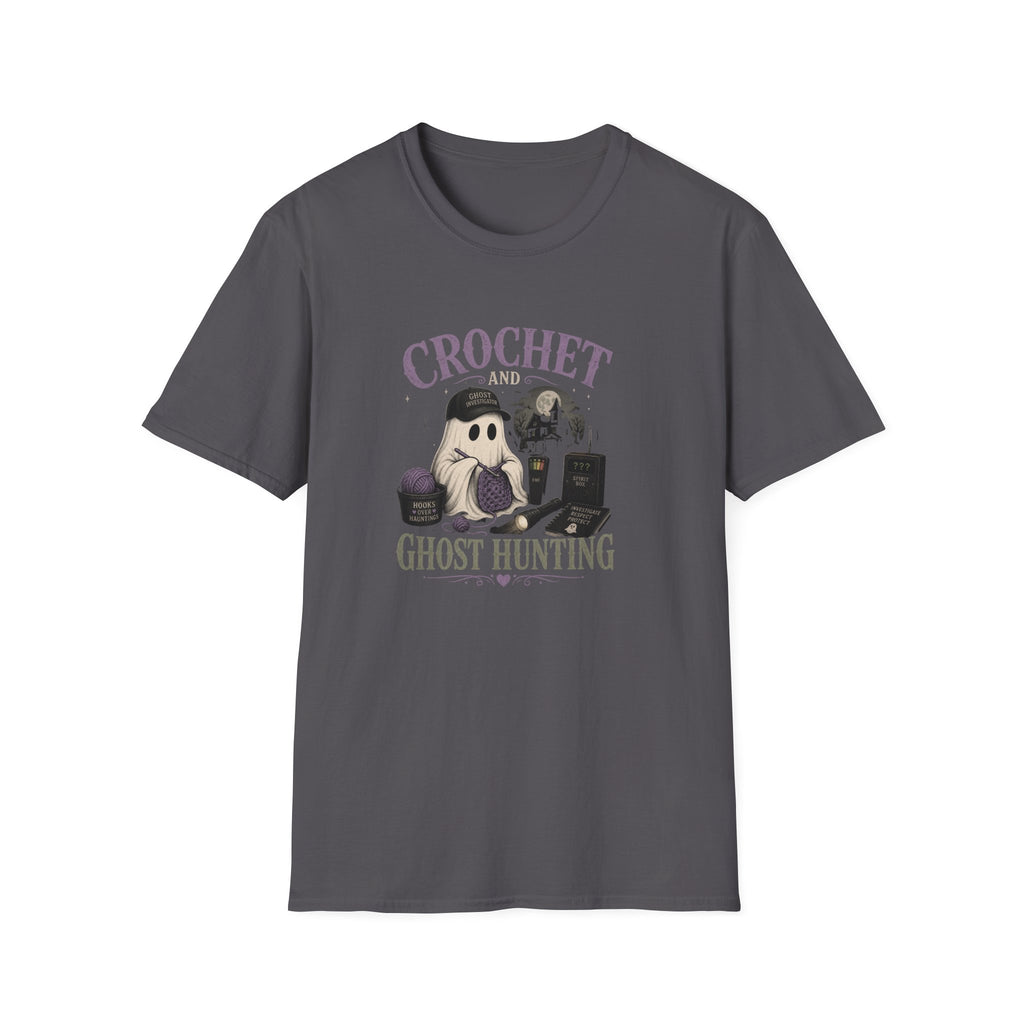 Crochet and ghost hunting T-Shirt