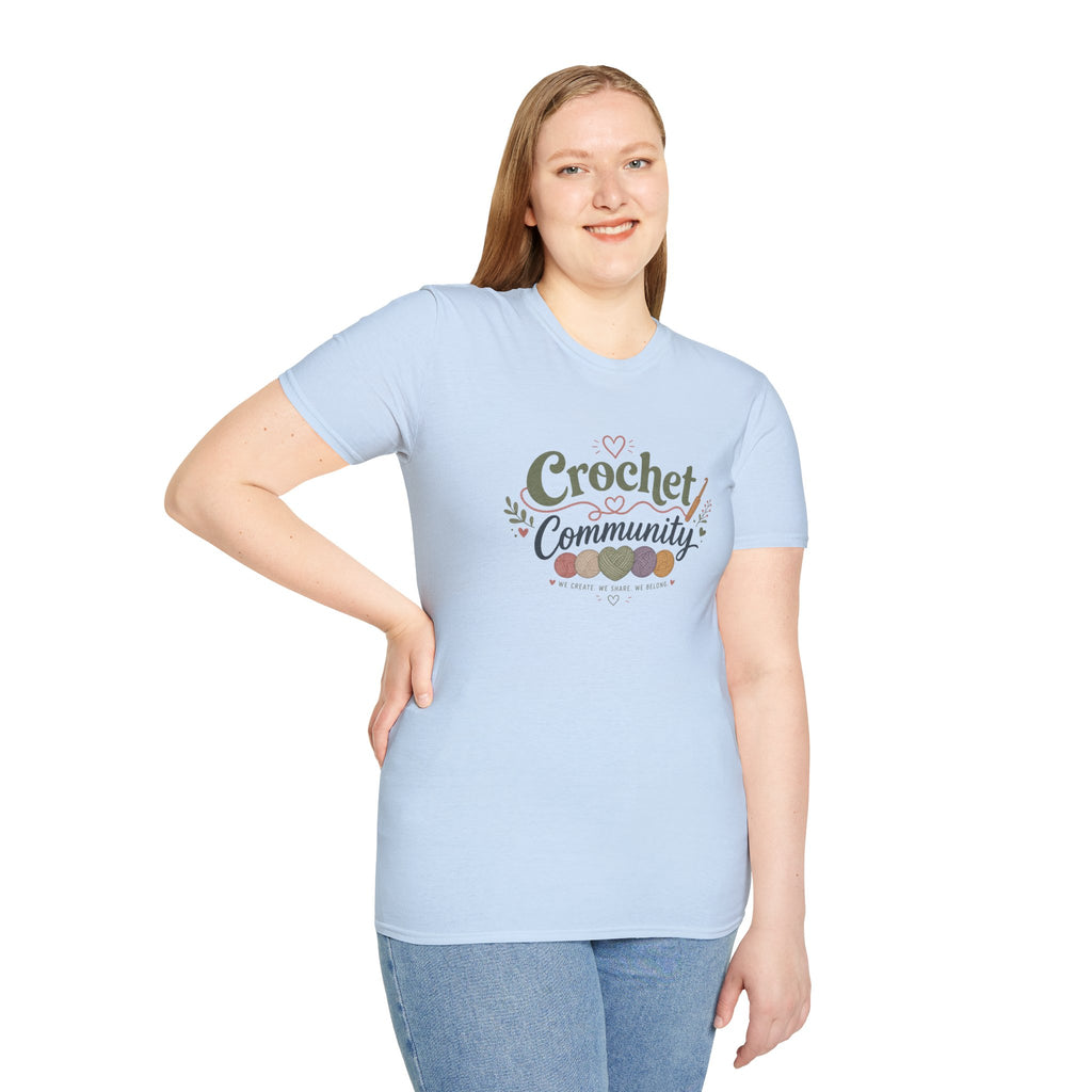 We create, we share, we belong T-Shirt