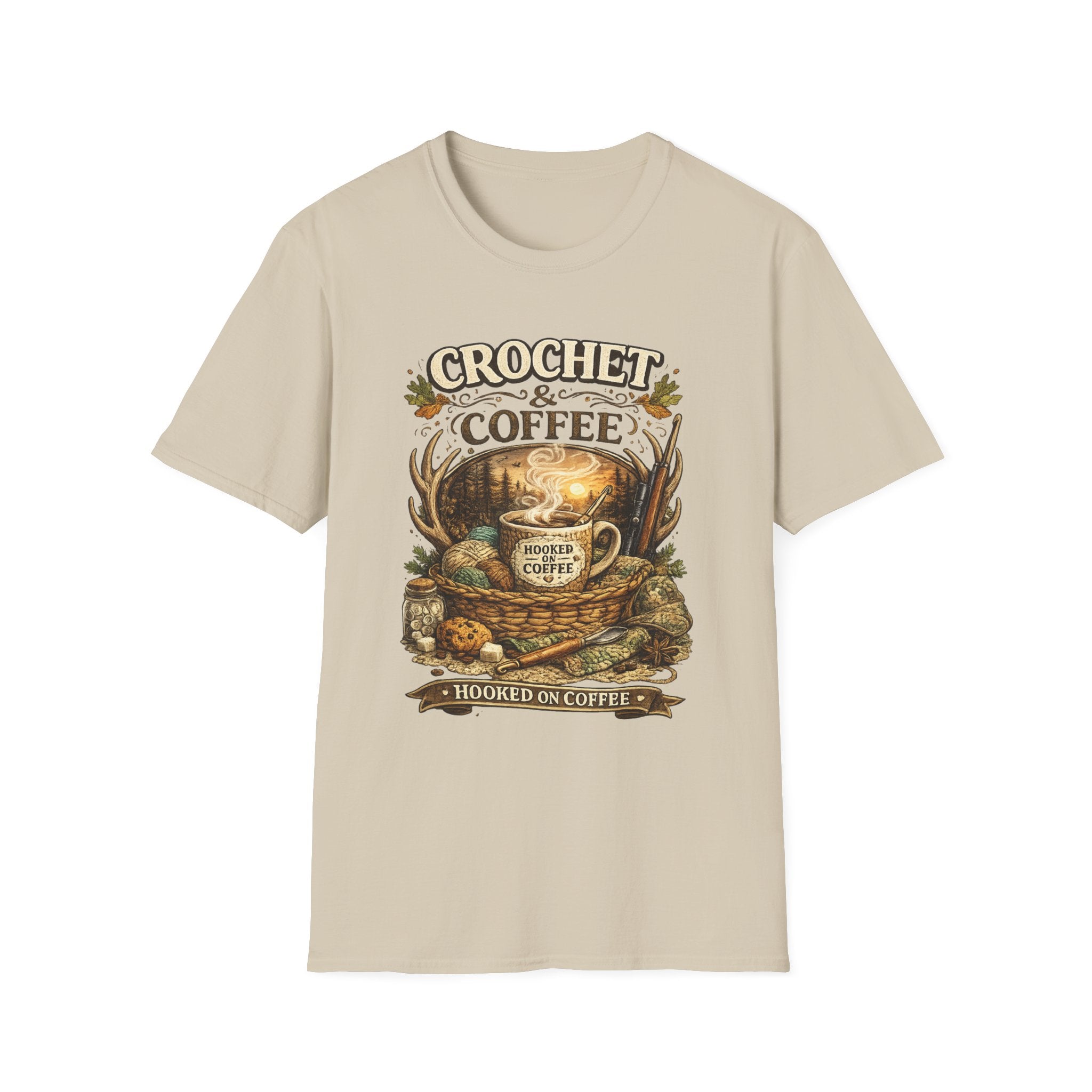 Crochet and coffee T-Shirt