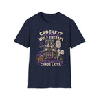 Crochet and wolf therapy T-Shirt