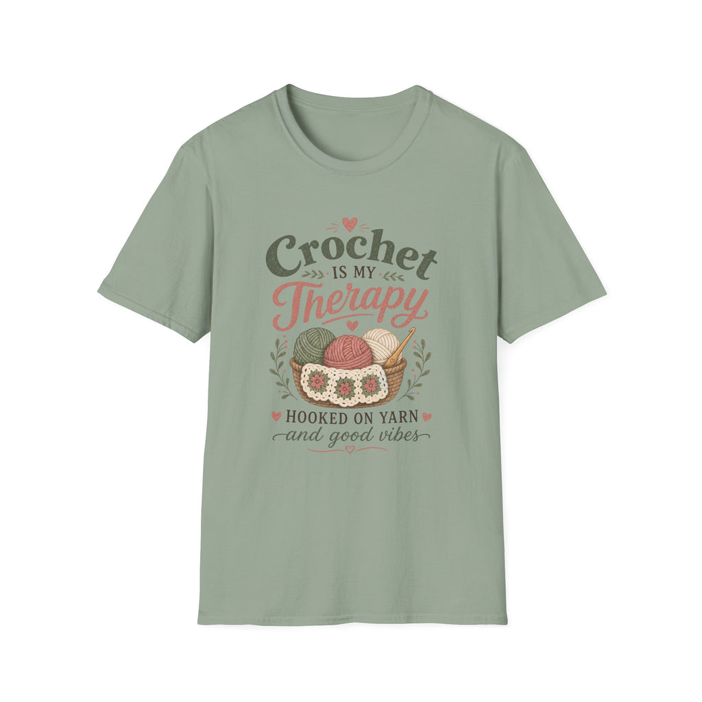 Hooked on yarn and crochet T-Shirt