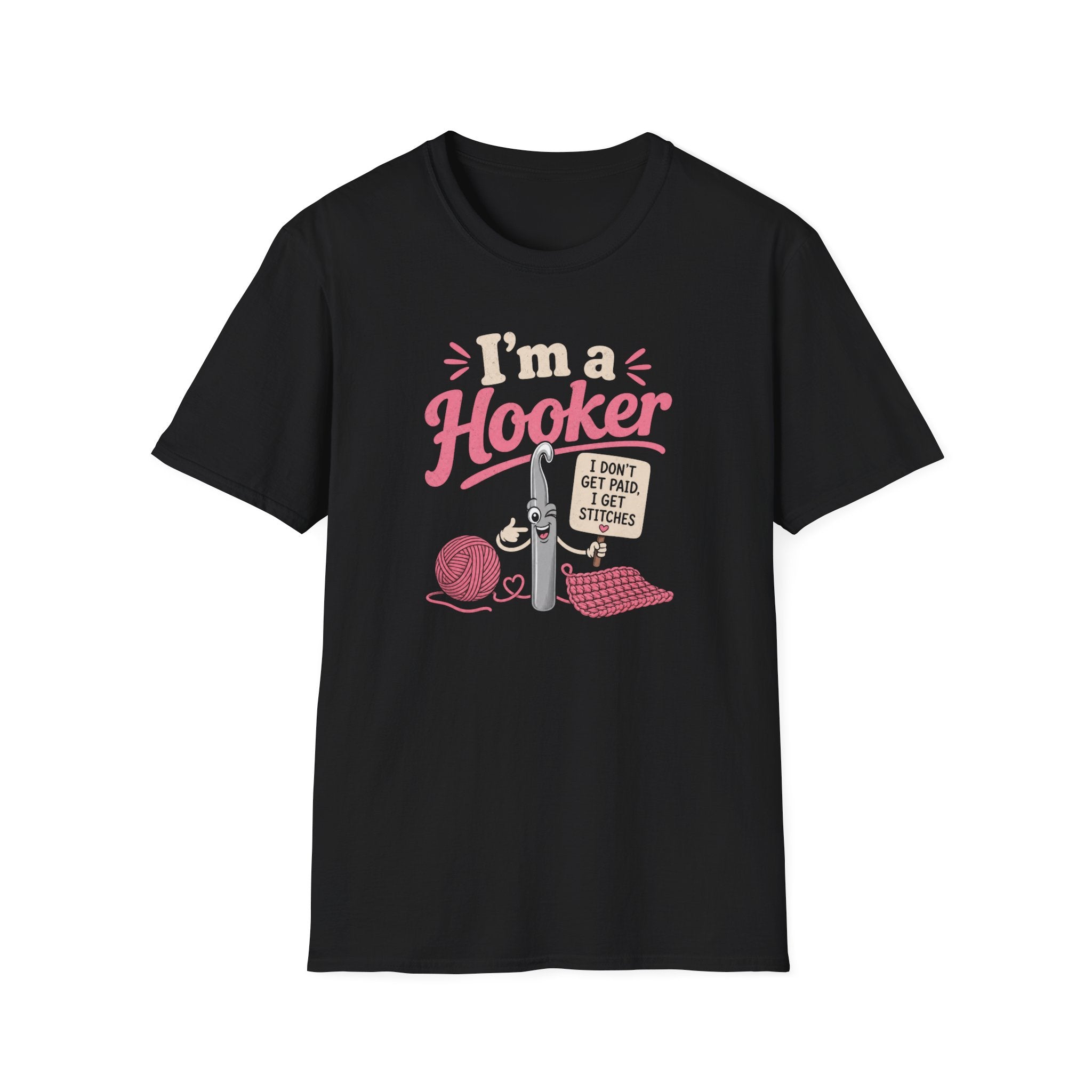 Hooker crochet T-Shirt