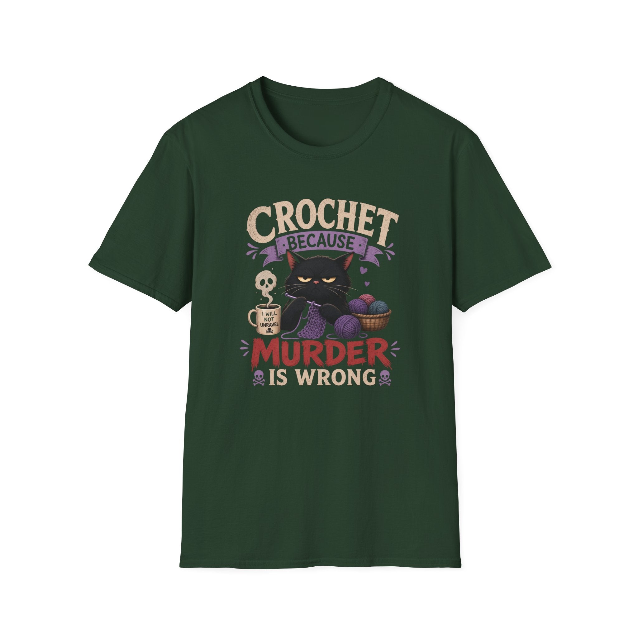 Crochet murder T-Shirt