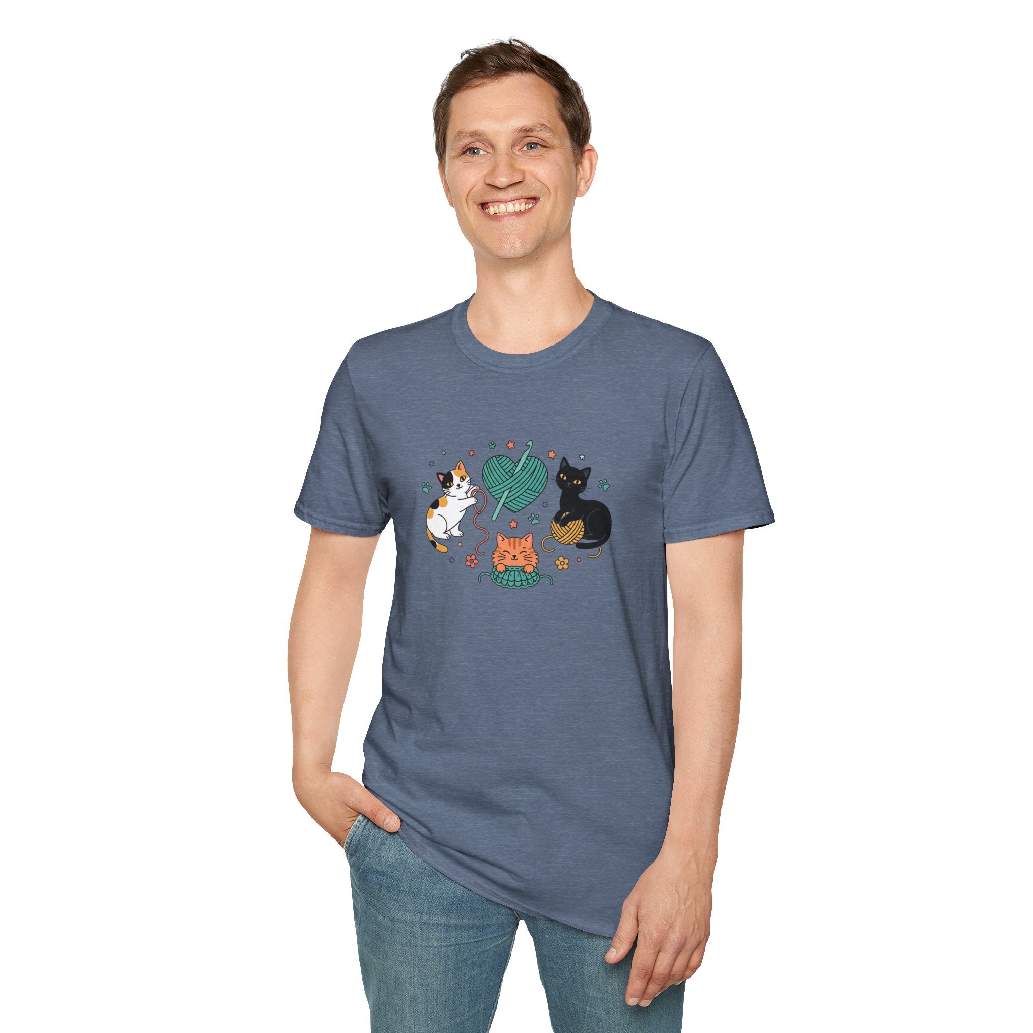 Crochet and cats T-Shirt