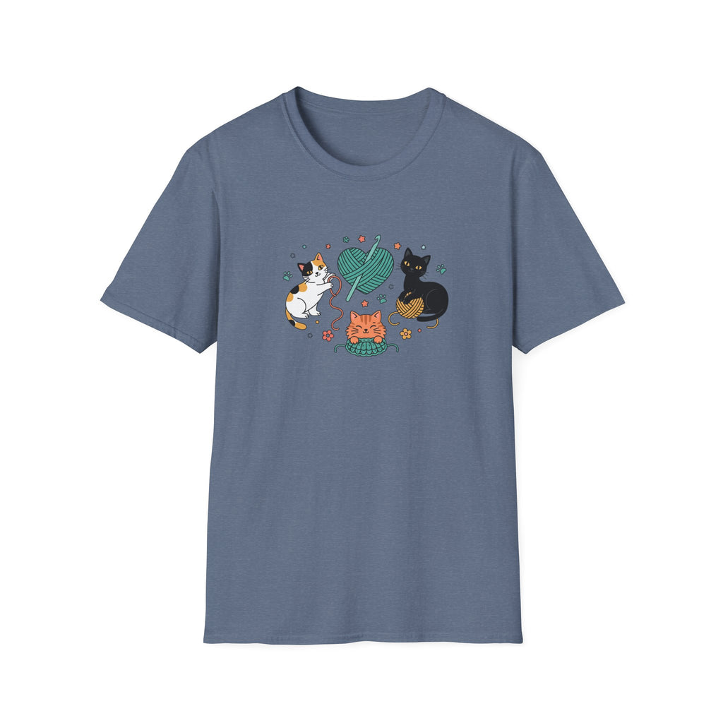 Crochet and cats T-Shirt