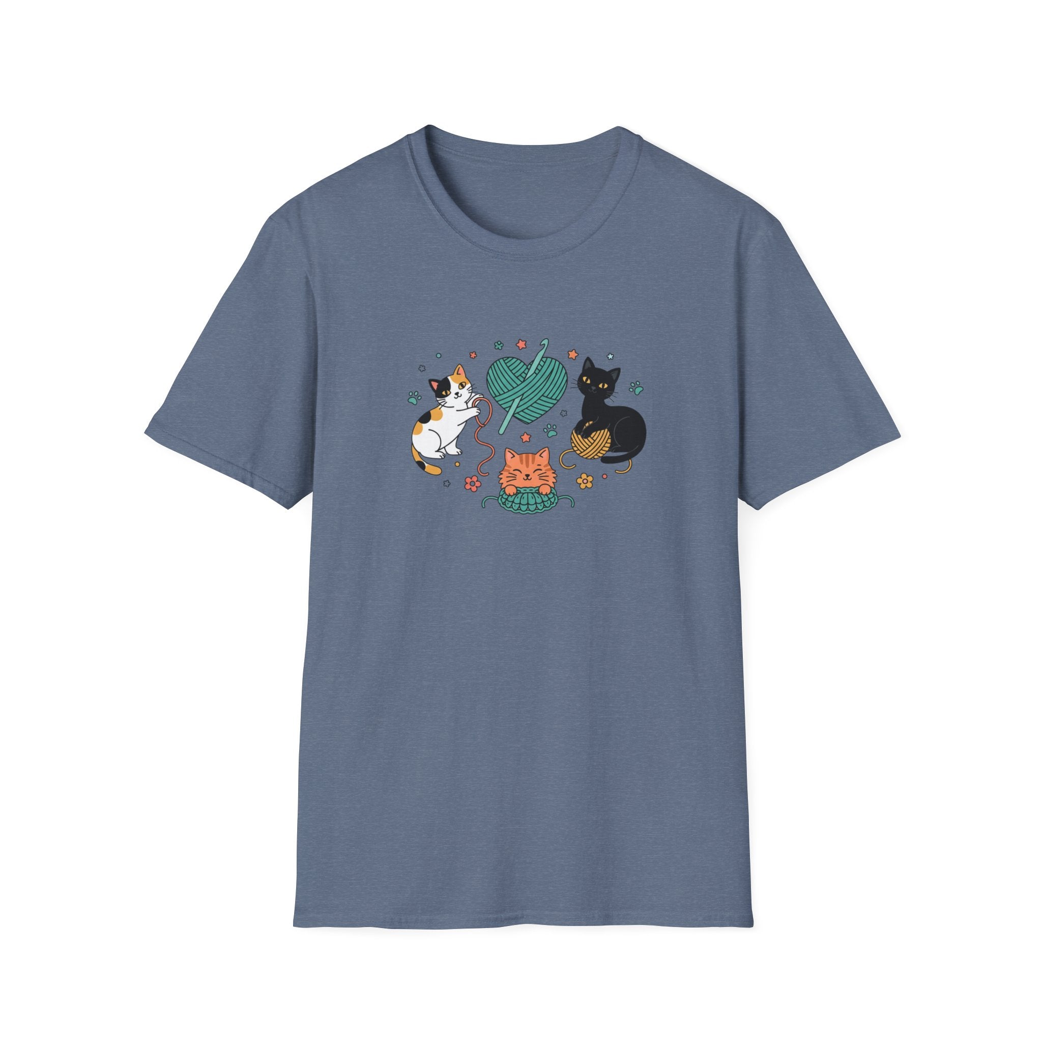 Crochet and cats T-Shirt