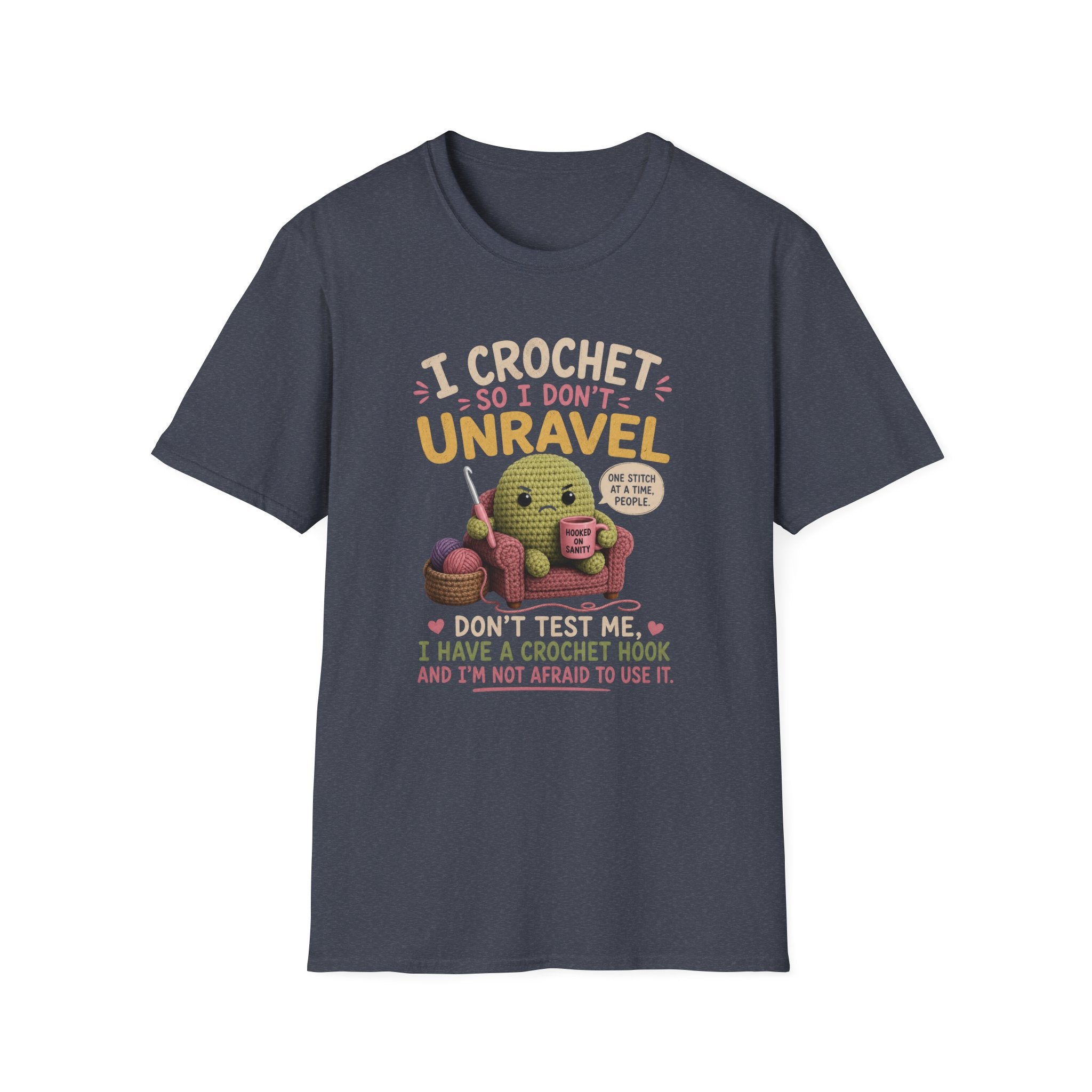I have a crochet hook T-Shirt