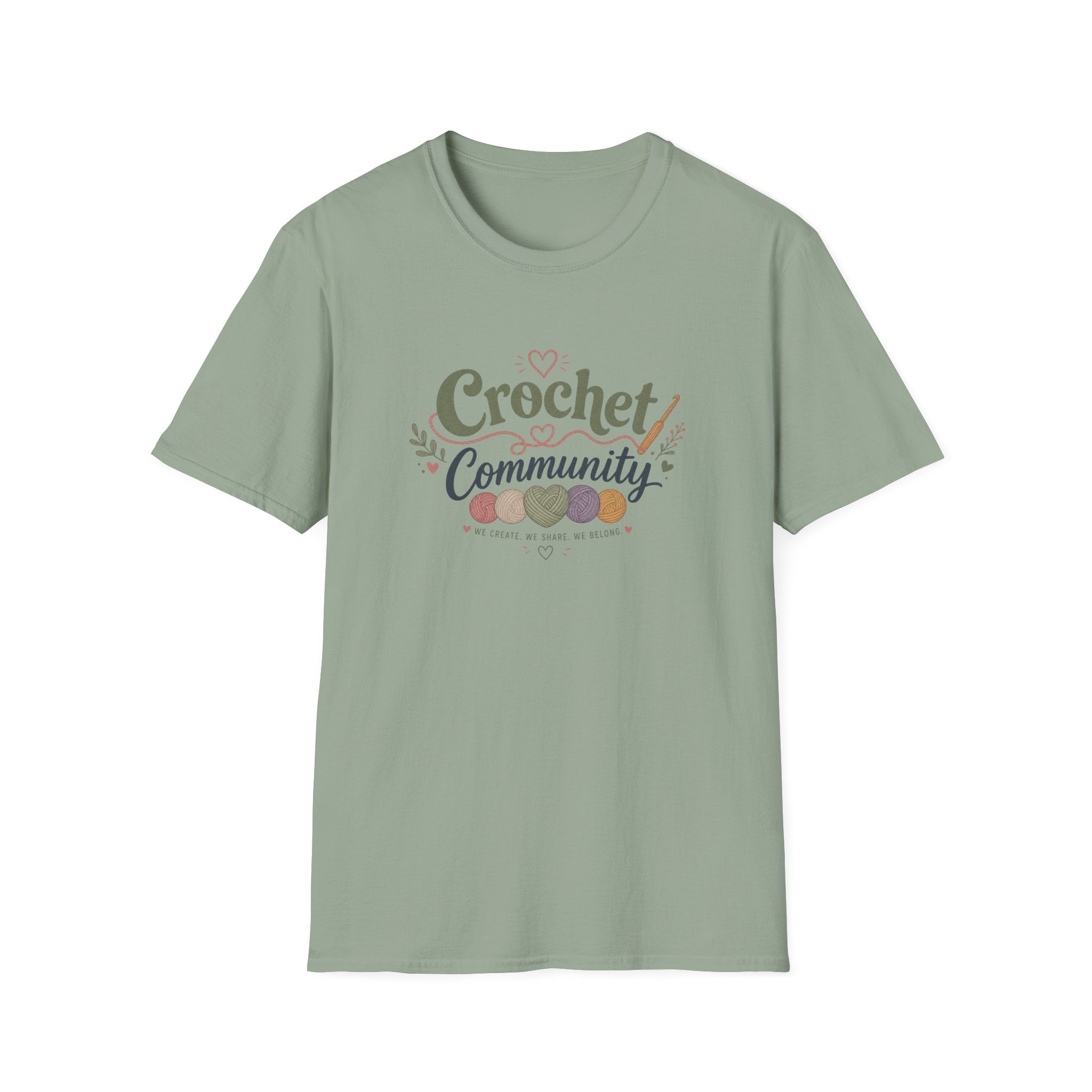 We create, we share, we belong T-Shirt