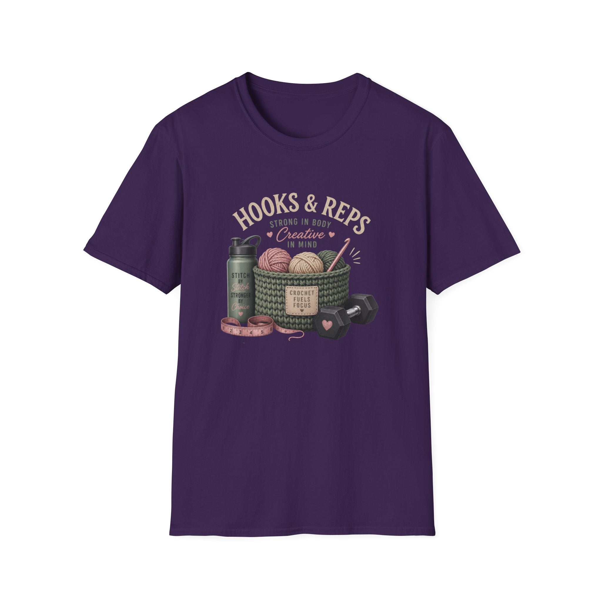 Crochet and Fitness T-Shirt