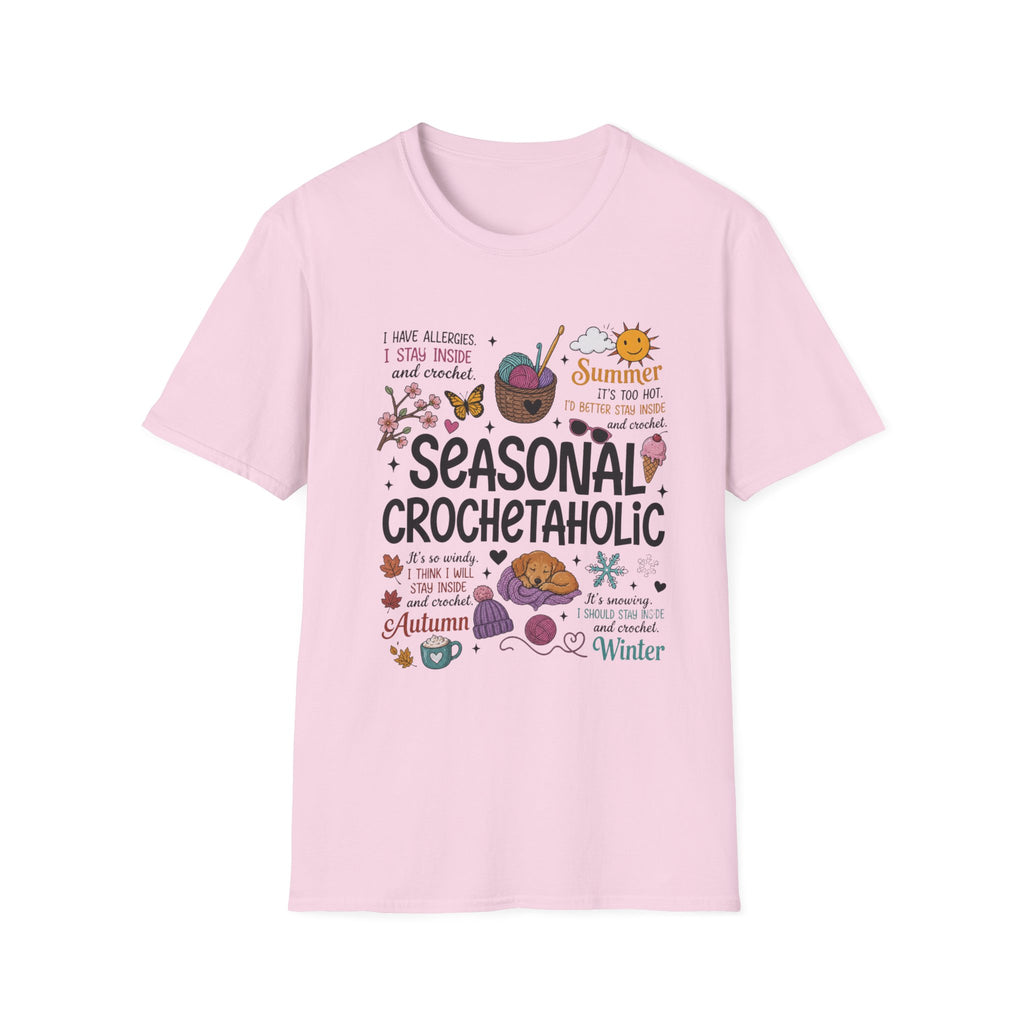 Seasonal Crochet acholic T-Shirt