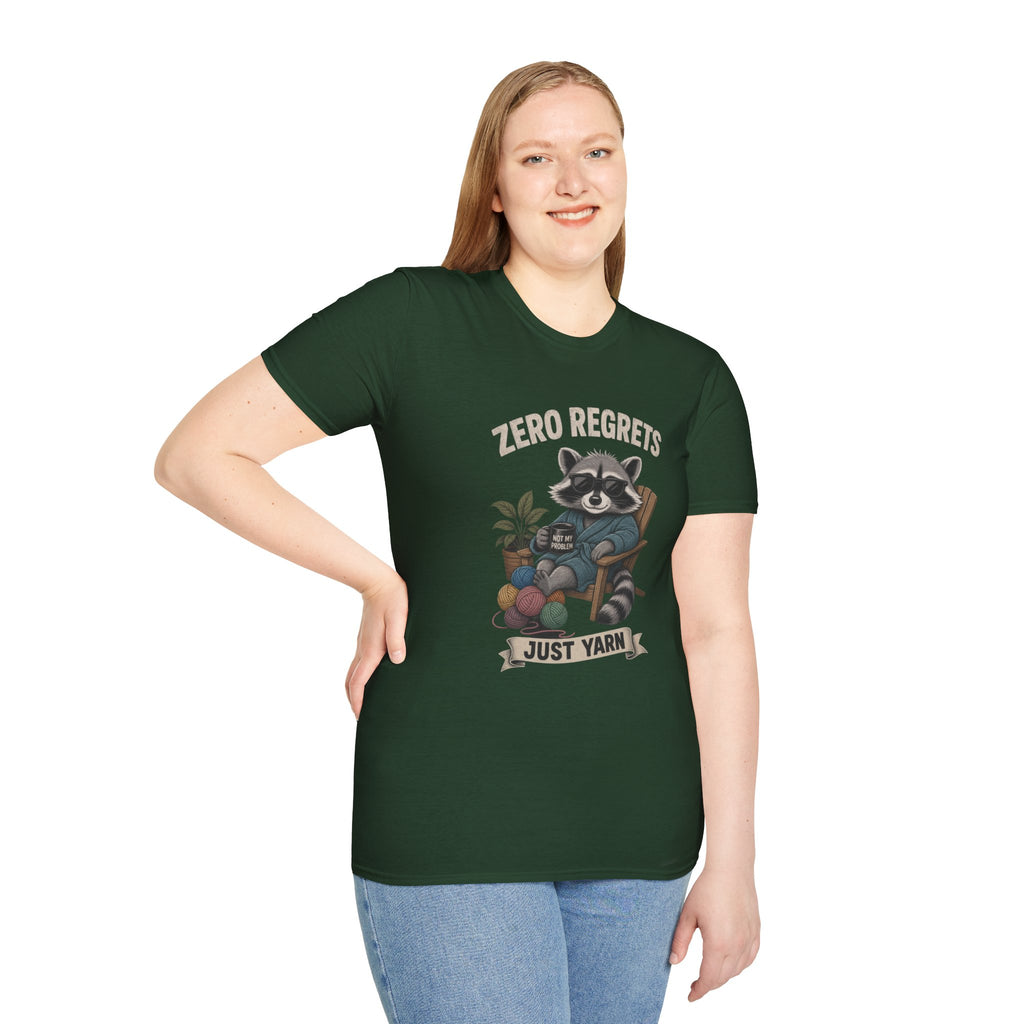 Racoon no regrets T-Shirt