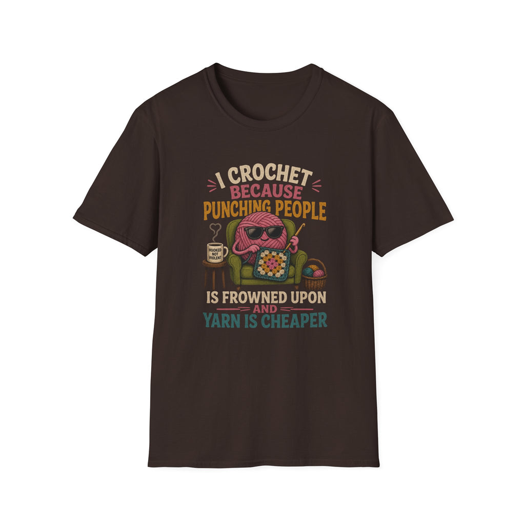 Punching people is frowned upon T-Shirt