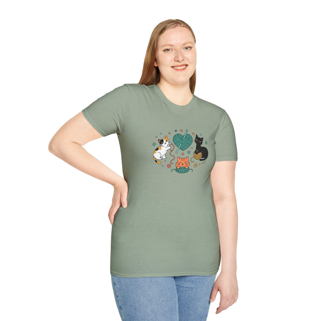Crochet and cats T-Shirt