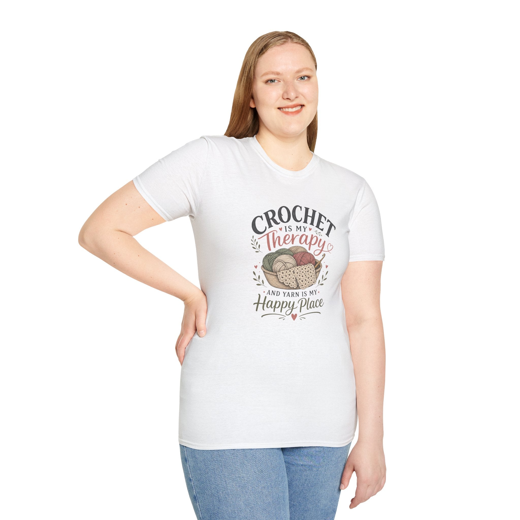 Crochet is my happy place T-Shirt