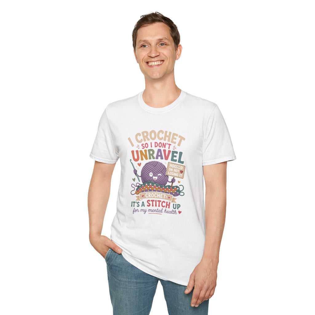 Crochet unravels T-Shirt