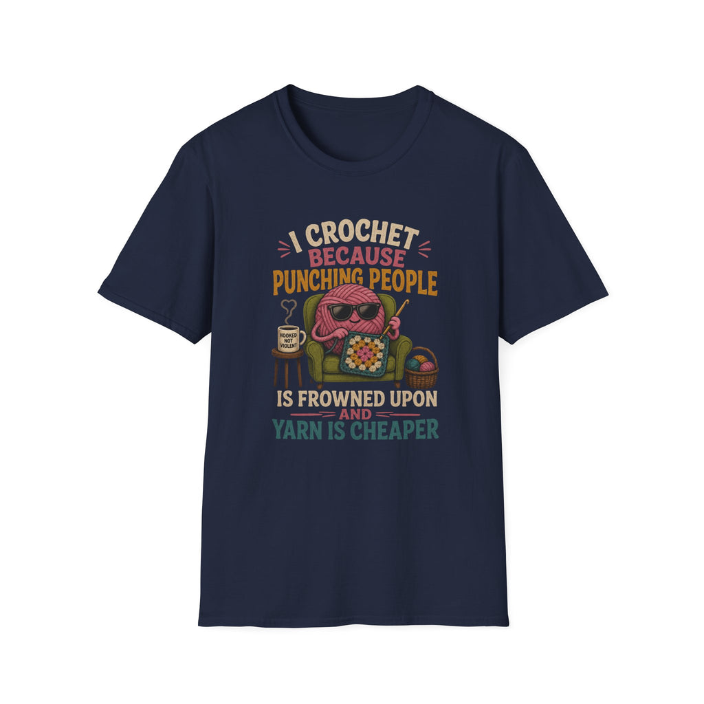 Punching people is frowned upon T-Shirt