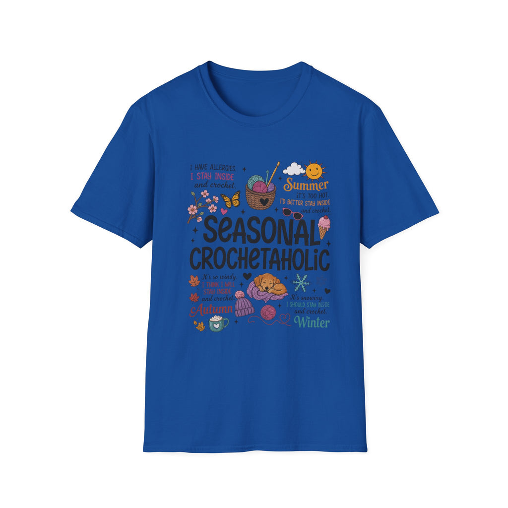 Seasonal Crochet acholic T-Shirt