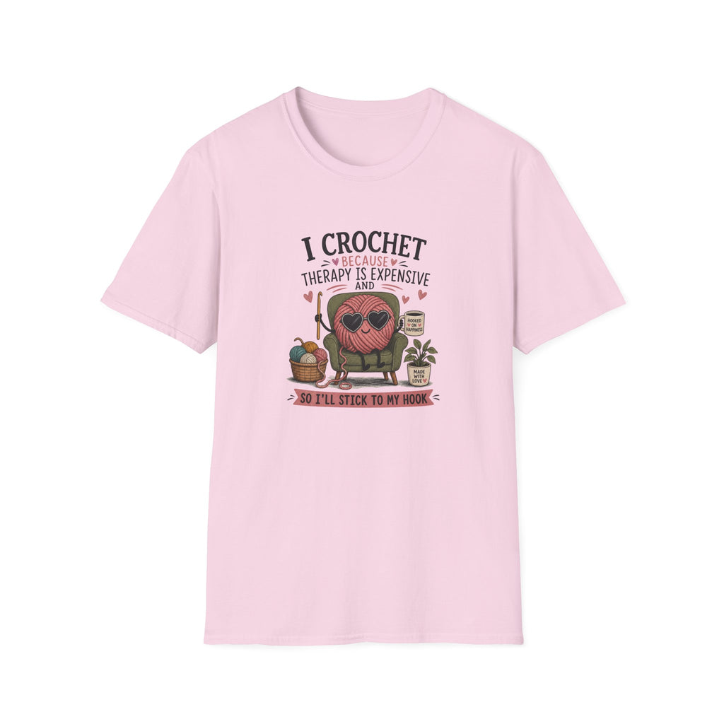 Crochet therapy is to expensive T-Shirt