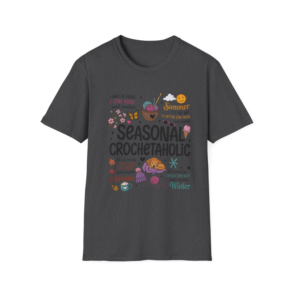 Seasonal Crochet acholic T-Shirt